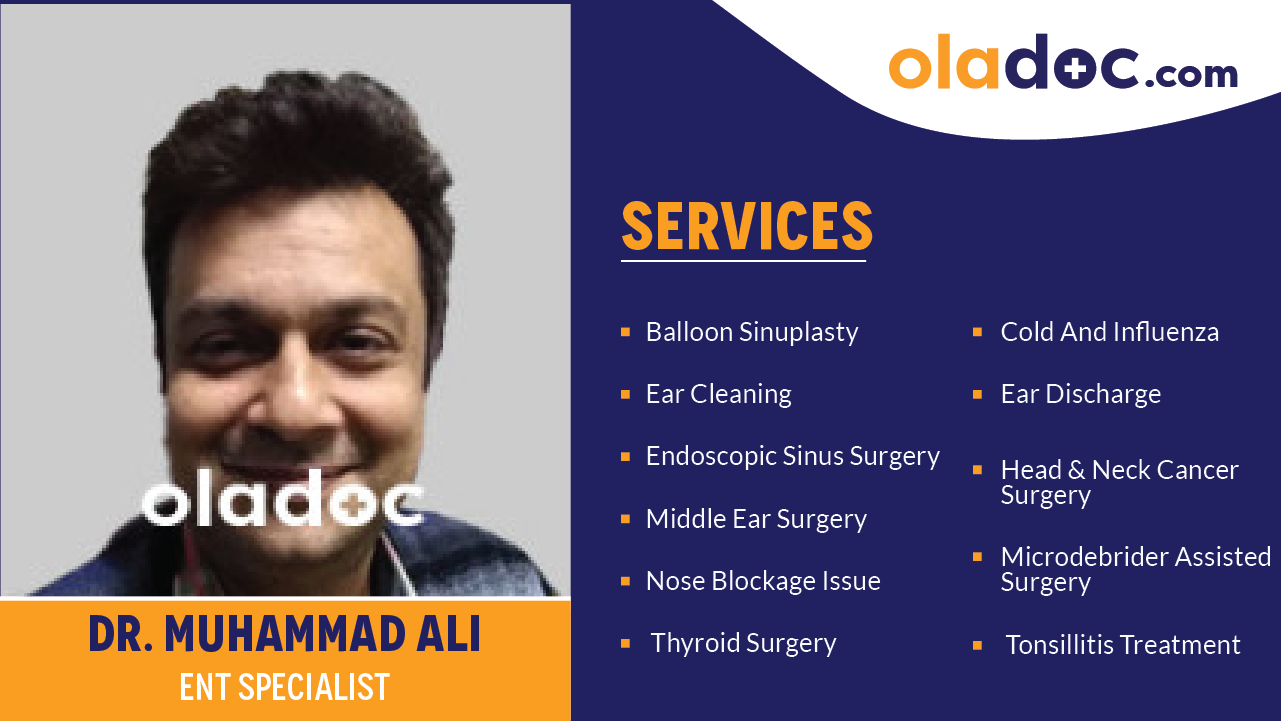 Services provided by Dr.Muhammad Ali